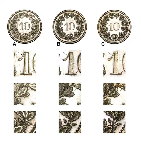 * FREIHEIT (1879-2022): SCHWEIZ ★ 10 RAPPEN 1982! ENTDECKUNG MÜNZE! uSTG STEMPELGLANZ! * SWITZERLAND ★ DISCOVERY COIN!  