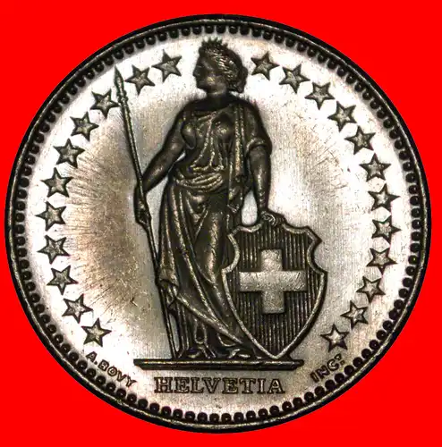 * MIT ZUSÄTZLICHEM STERN (1860-2022): SCHWEIZ ★ 2 FRANKEN 2013B uSTG STEMPELGLANZ! ENTDECKUNG MÜNZE! * SWITZERLAND ★ DISCOVERY COIN! 