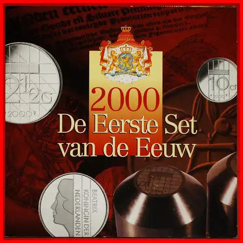 * BEATRIX (1980-2013):  NIEDERLANDE ★ SET 2000 DER ERSTERR SET DES JAHRTAUSEND FEHLER! * NETHERLANDS ★ SET 2000 THE FIRST SET OF THE CENTURY! ERROR!