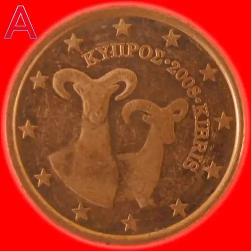 * DREI STEMPEL A, B und C FINNLAND★ ZYPERN 1 CENT 2008! UNGEWÖHNLICH! uSTG STEMPELGLANZ! *  FINLAND ★ CYPRUS ★UNCOMMON