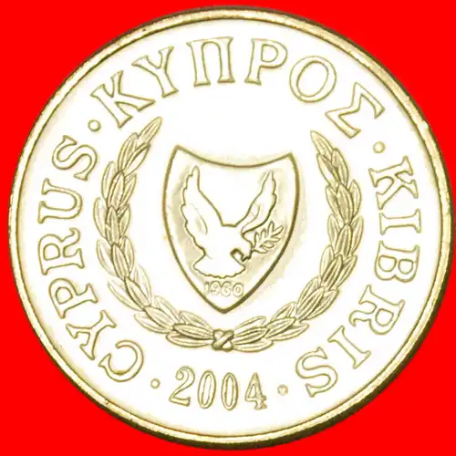 * ZIEGEN: ZYPERN ★ 2 CENTS 2004! LETZTES JAHR STEMPELGLANZ! VON ROLLEN *  CYPRUS★