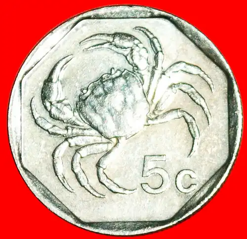 * KRABBE (1991-2007): MALTA ★5 CENTS 2001!