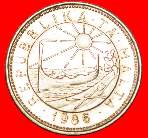 * SCHIFF und SONNE: MALTA ★ 10 CENTS 1986!