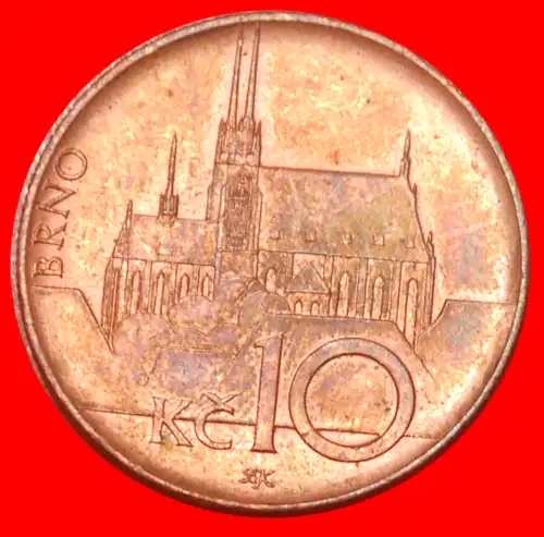 * BRNO  (1993-2022)★ TSCHECHISCHE REPUBLIK★ 10 KRONE 2010! STG STEMPELGLANZ! * UNC: CZECH REPUBLIC★