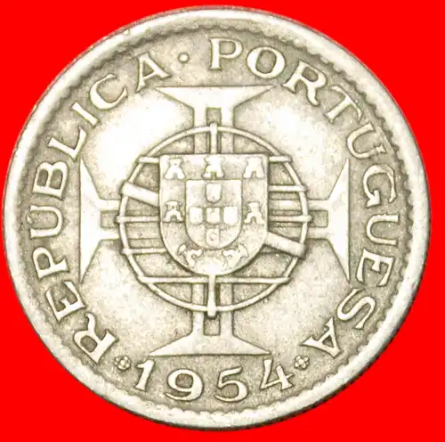 * PORTUGAL (1952-1973): MOSAMBIK ★ 2.50 ESCUDOS 1954 ARMILLARSPHÄRE! * MOZAMBIQUE ★