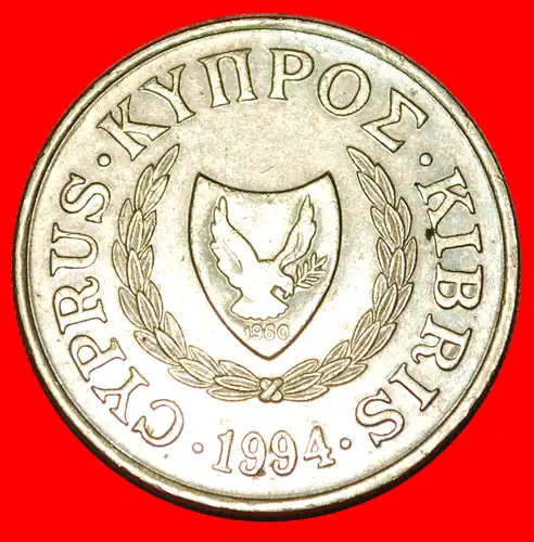 * VASE MIT VÖGELN (1983-2004): ZYPERN ★ 10 CENTS 1994! GROSSBRITANNIEN! * CYPRUS ★ GREAT BRITAIN! 