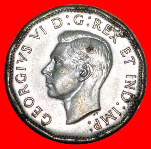 * MORSEZEICHEN★ KANADA ★ 5 CENTS 1944 KRIEGSZEIT (1939-1945) VZGL STEMPELGLANZ! GEORG VI. (1937-1952) * MORSE CODE: CANADA ★