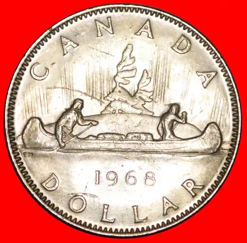 * SCHIFF (1968-1976): KANADA ★ 1 DOLLAR 1968 NICHT KLEINE INSEL! * SHIP: CANADA ★