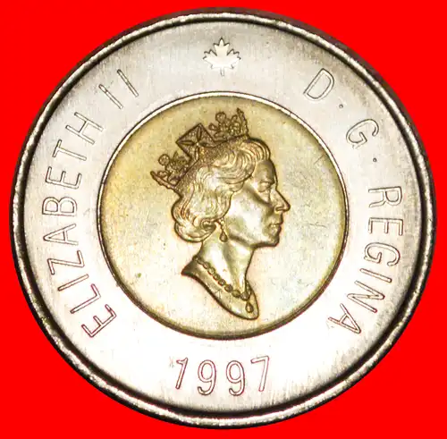 * EISBÄR (1996-2003): KANADA ★ 2 DOLLAR 1997 STG! * POLAR BEAR: CANADA ★