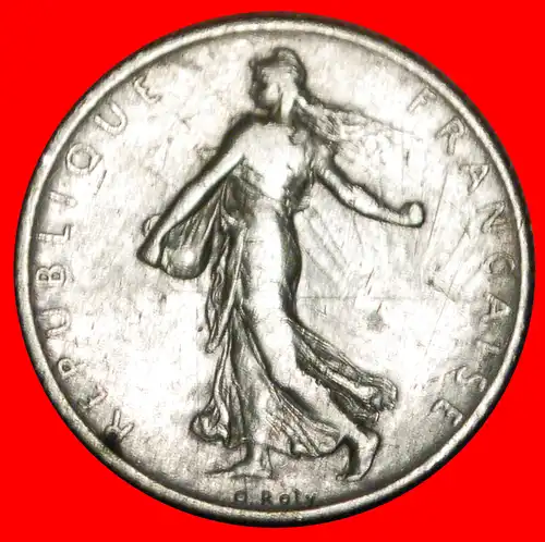 * III. REPUBLIK (1870-1940): FRANKREICH ★ 1 FRANC 1911 SILBER! * III REPUBLIC: FRANCE ★SILVER!