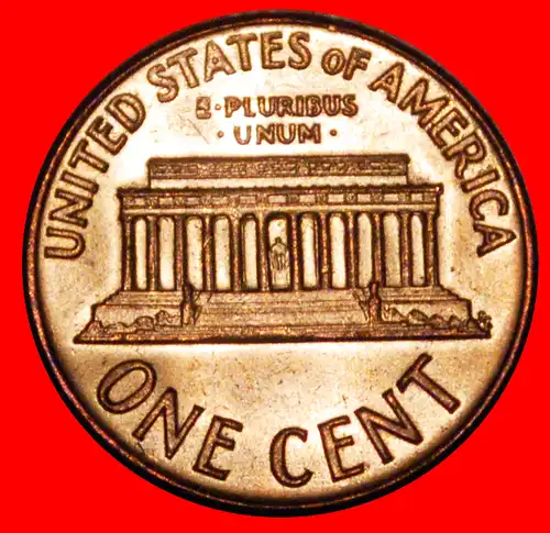 * MEMORIAL (1959-1982): USA ★ 1 CENT 1969S STG STEMPELGLANZ! LINCOLN (1809-1865) * USA ★  UNC MINT LUSTRE! 