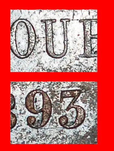 * GROSSBRITANNIEN (1864-1911): GUERNESEY GUERNSEY ★ 8 DOUBLES 1893H! GERADE VERÖFFENTLICHT! * GREAT BRITAIN: GUERNESEY GUERNSEY ★ JUST PUBLISHED!