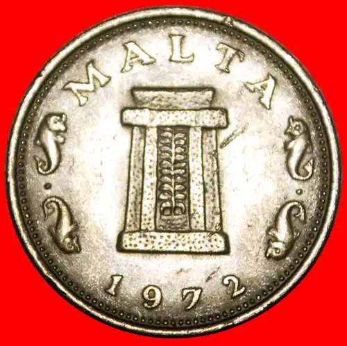 * 4 DELPHINE: MALTA ★ 5 CENTS 1972 uSTG!