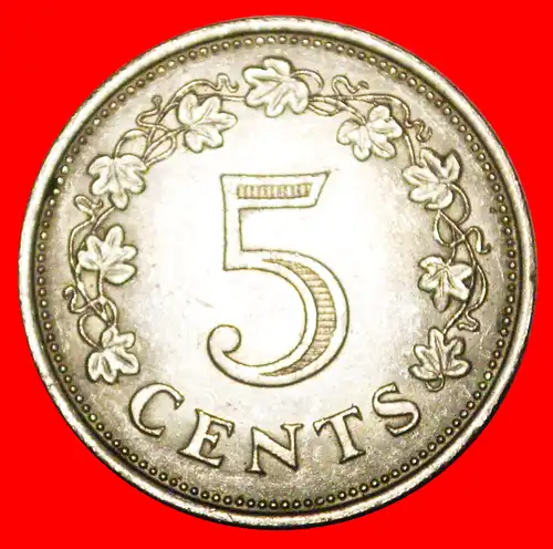 * 4 DELPHINE: MALTA ★ 5 CENTS 1972 uSTG!