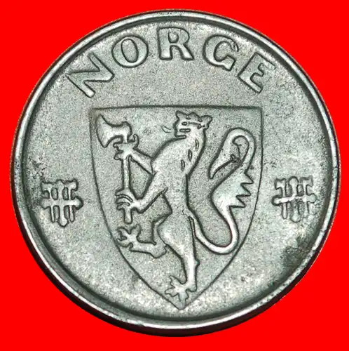 * DEUTSCHLAND (1943-1945): NORWEGEN ★ 2 OERE 1944! KRIEGSZEIT (1939-1945)  * GERMANY: NORWAY ★