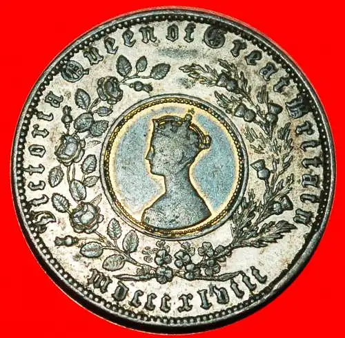 * GOLD UND SILBER: GROSSBRITANNIEN ★ CROWN 1848! UNGEWÖHNLICH! VICTORIA (1837-1901) * GOLD AND SILVER: GREAT BRITAIN ★  UNUSUAL! 