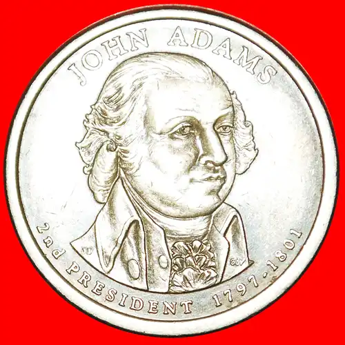 * ADAMS (1797-1801): USA ★ 1 DOLLAR 2007P!