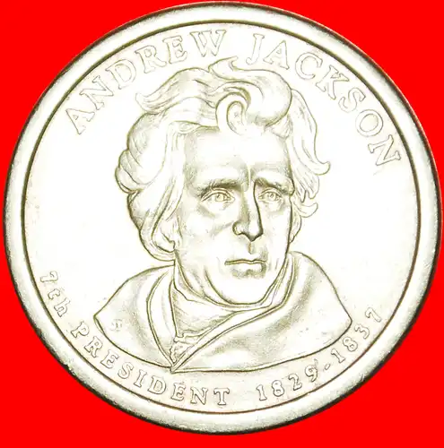 * JACKSON (1829-1837): USA ★ 1 DOLLAR 2008P!