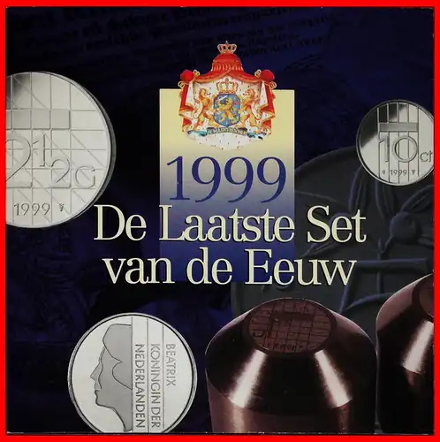  BEATRIX (1980-2013):  NIEDERLANDE ★ SET 1999 DER LETZTE SET DES JAHRHUNDERTSD FEHLER!! *  NETHERLANDS ★ ERROR!