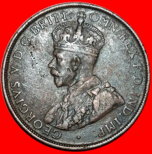 * GROSSBRITANNIEN (1911-1936)★ AUSTRALIEN ★ 1 PENNY 1924! * GREAT BRITAIN: AUSTRALIA ★