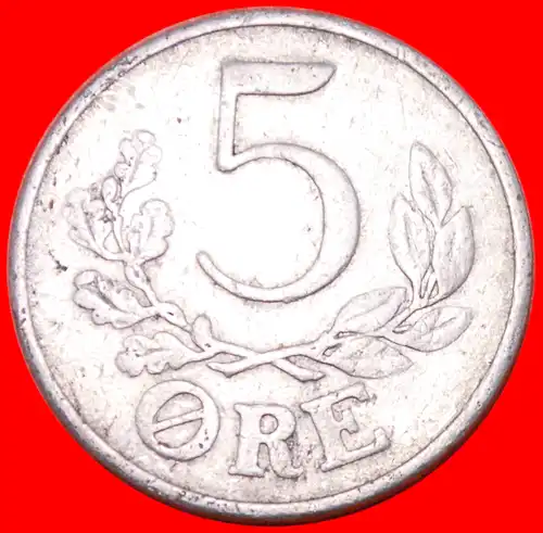 * BESETZUNG durch DEUTSCHLAND (1941-1945): DÄNEMARK ★ 5 OERE 1941! NICHT BREITER RAND! * OCCUPATION by GERMANY: DENMARK★
