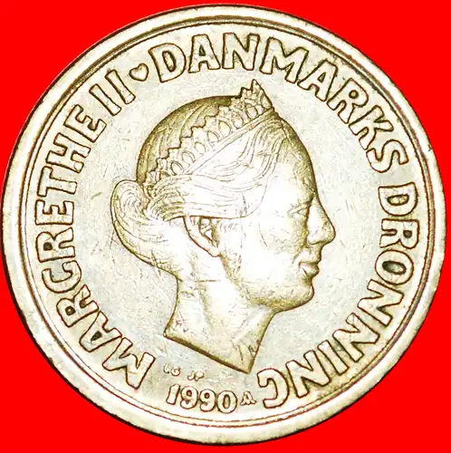 · DAS 2. BILDNIS (1990-1993): DÄNEMARK ★ 20 KRONER 1990! * DENMARK★