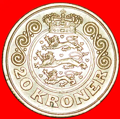 · DAS 2. BILDNIS (1990-1993): DÄNEMARK ★ 20 KRONER 1990! * DENMARK★