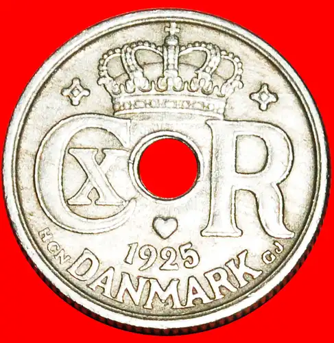 * SPIRALEN  (1924-1947): DÄNEMARK ★ 10 OERE 1925! CHRISTIAN X. (1912-1947)! * DENMARK ★  