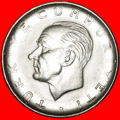 * ATATÜRK (1923-1938): TÜRKEI ★ 1 LIRA 1973 TYP 1959-1980 FEHLER! *  TURKEY ★ ERROR!