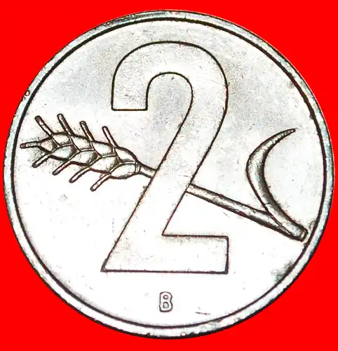 * WEIZENZWEIG (1948-1974): SCHWEIZ ★ 2 RAPPEN 1968! STEMPEL II+B! *  SWITZERLAND ★DIES II+B!