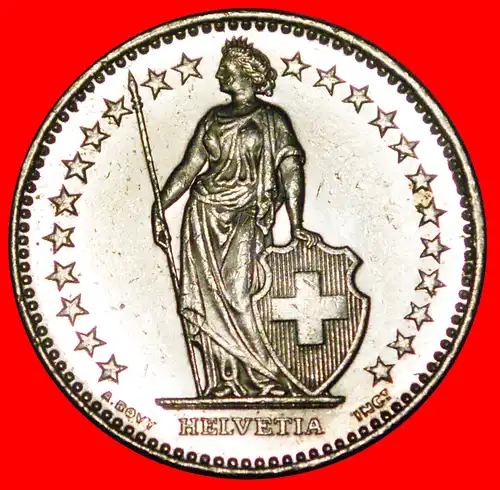 * MIT ZUSÄTZLICHEM STERN (1860-2022): SCHWEIZ ★ 2 FRANKEN 2007B VZGL STEMPELGLANZ! STEMPEL 2+D!* SWITZERLAND ★ DIES 2+D!