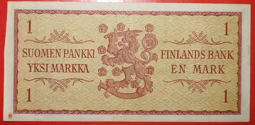 * WEIZENOHREN: FINNLAND ★ 1 MARK 1963! Simonen/Aspelund * FINLAND ★