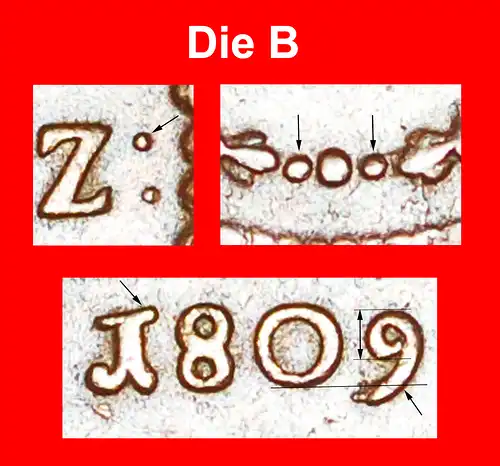 * LÖWE (1809-1812): DEUTSCHLAND BADEN ★ 1/2 KREUZER 1809 UNGEWÖHNLICH! ENTDECKUNG MÜNZE! * LION: GERMANY BADEN ★UNCOMMON! DISCOVERY COIN!