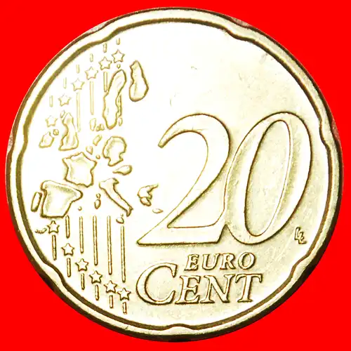* ALBERT II. (1993-2013): BELGIEN ★ 20 EURO CENTS 2004 NORDISCHES GOLD (1999-2006)! * BELGIUM ★