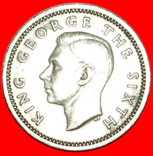 * WAFFE (1948-1952): NEUSEELAND ★ 3 PENCE 1952! GEORG VI. (1937-1952) * WEAPON: NEW ZEALAND ★