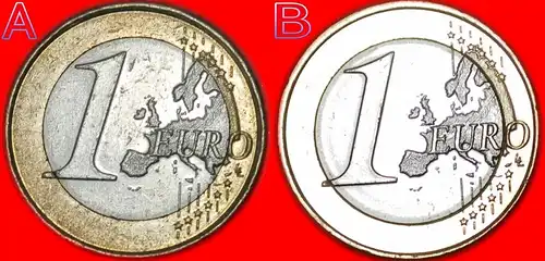 * ZWEI VARIETÄTEN FINNLAND ★ ZYPERN ★ 1 EURO 2008! UNGEWÖHNLICH 2 MÜNZEN!  * TWO VARIETIES FINLAND ★ CYPRUS ★UNCOMMON 