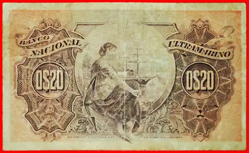 * GROSSBRITANNIEN: MOSAMBIK VON PORTUGAL ★ 20 CENTAVO 1914 SCHIFF TYP III! GERADE VERÖFFENTLICHT! * GREAT BRITAIN: MOZAMBIQUE ★ JUST PUBLISHED!