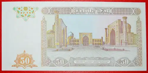 * UNIVERSITÄT: usbekistan (früher die UdSSR, russland) ★ 50 SOM 1994 KFR KNACKIG!   * uzbekistan (ex. the USSR, russia) ★