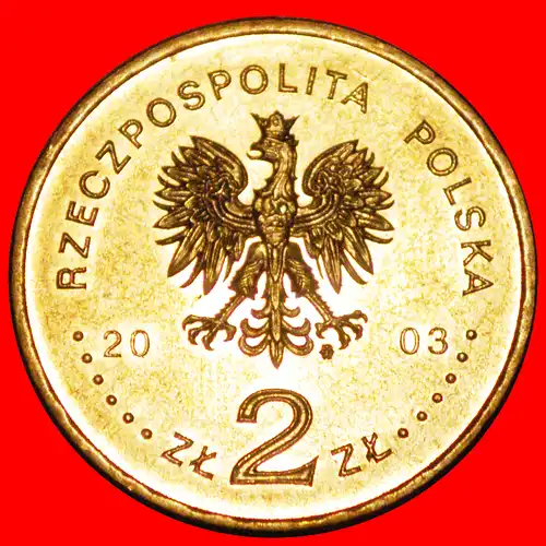 * ÖL UND GAS: POLEN (früher ÖSTERREICH)★ 2 ZLOTY 1853 2003 NORDISCHES GOLD STG STEMPELGLANZ UNGEWÖHNLICH! * OIL AND GAS: POLAND (ex. AUSTRIA) ★UNCOMMON! 