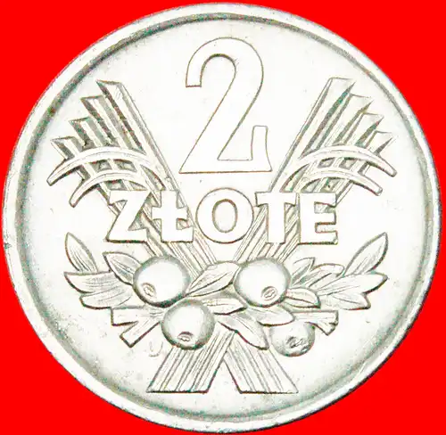 * ÄPFEL: POLEN ★ 2 ZLOTY 1974! * POLAND ★