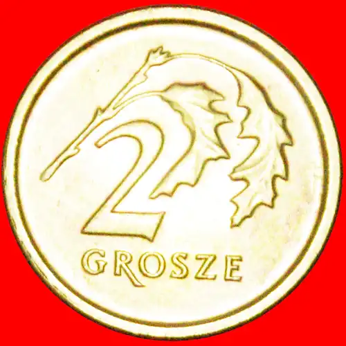 * GROSSBRITANNIEN (2013-2022): POLEN ★ 2 GROSHEN 2014 uSTG STEMPELGLANZ! * GREAT BRITAIN: POLAND ★