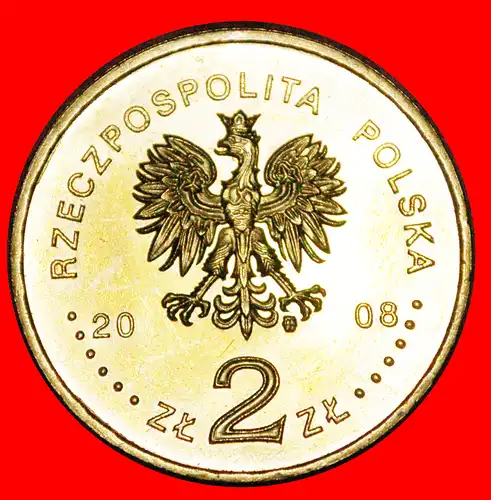 * STOPPEN SIE DIE AGGRESSION IM NAHEN OSTEN: POLEN ★ 2 ZLOTY 2008 NORDISCHES GOLD STG STEMPELGLANZ! * STOP AGGRESSION IN MIDDLE EAST:  POLAND ★