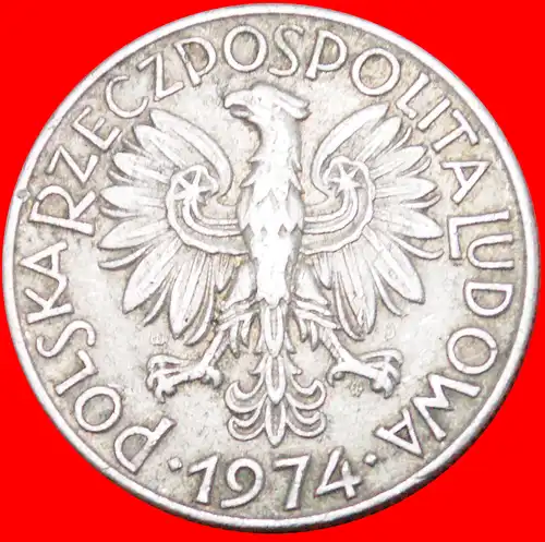 * FISCHER (1958-1974): POLEN ★ 5 ZLOTY 1974! *  POLAND ★