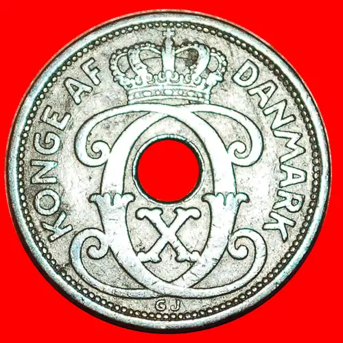 * LOCH (1926-1940): DÄNEMARK ★ 2 OERE 1928! Christian X. (1912-1947)   * HOLE: DENMARK ★ 