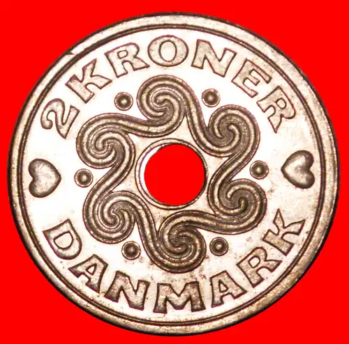 * HERZEN (1992-2022): DÄNEMARK ★ 2 KRONER 2006! * HEARTS: DENMARK ★ 