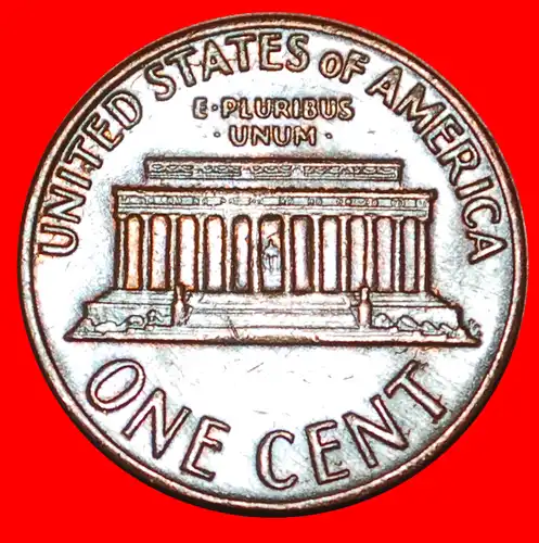 * MEMORIAL (1959-1982): USA ★ 1 CENT 1969D! LINCOLN (1809-1865)