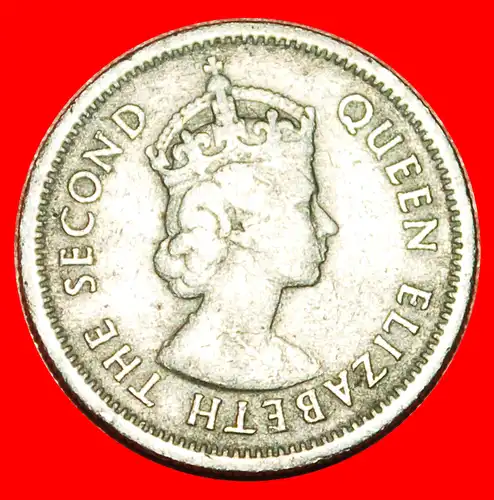 * GROSSBRITANNIEN (1955-1965): OSTKARIBISCHE TERRITORIEN ★ 10 CENTS 1959! SCHIFF von Sir Francis Drake (1542-1596) * GREAT BRITAIN: EAST CARIBBEAN TERRITORIES ★ 