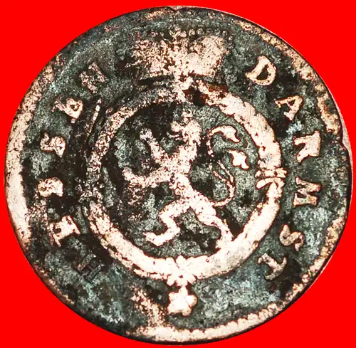 * TYP 1784-1790: DEUTSCHLAND HESSEN DARMSTADT ★ 1 PFENNIG 1785RF! LUDWIG IX. (1768-1790) VERÖFFENTLICHT WERDEN! * GERMANY HESSE DARMSTADT ★JUST PUBLISHED!