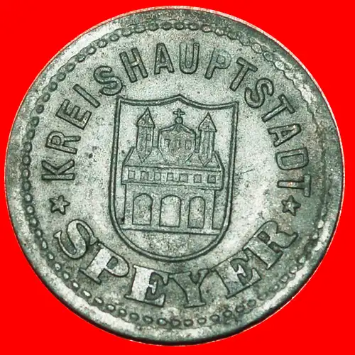 * STERNE FRANKFURT: DEUTSCHLAND SPEYER ★ 10 PFENNIG 1917 UNGEWÖHNLICH! VERÖFFENTLICHT WERDEN! * GERMANY SPEYER ★ 10 PFENNIGS 1917 UNCOMMON! TO BE PUBLISHED!