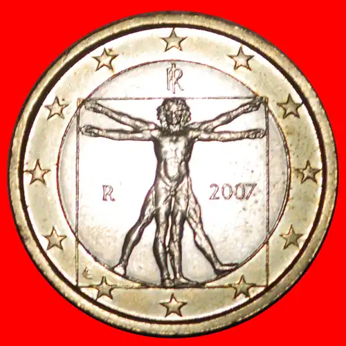 * PHALLISCHE TYP (2002-2007): ITALIEN ★ 1 EURO 2007 VZGL STEMPELGLANZ!  * PHALLIC TYPE: ITALY ★